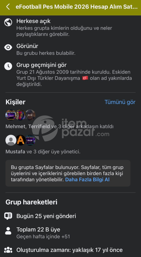 22K KİTLELİ PES GRUBU