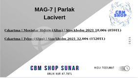 2370TL DEĞERİNDESTİCKER MAG-7 | Parlak Lacivert