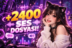2400+ Kız & Troll Ses Paketi | Soundpad Uyumlu