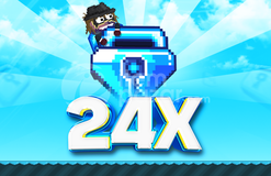 24x BLUE GEM LOCK(2400 Diamond Lock)+EN HIZLISI