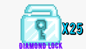 25 Adet Diamond Lock