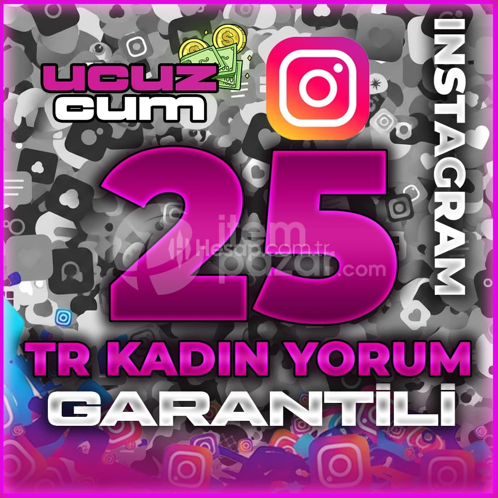 25 TÜRK KADIN YORUM GARANTİLİ OTOMATİK İNSTA