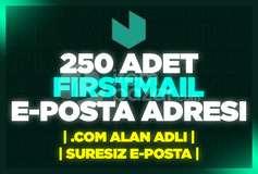 250 Adet FIRSTMAIL E-posta