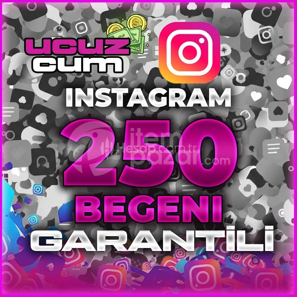 250 BEĞENİ GARANTİLİ OTOMATİK İNSTAGRAM