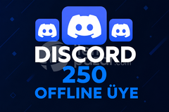 ⭐250 Discord Offline Üye ⭐