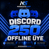⭐250 Discord Offline Üye ⭐ NS