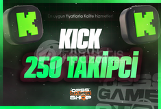 ⭐250 Kick Takipçi | Gelişim Etkili⭐