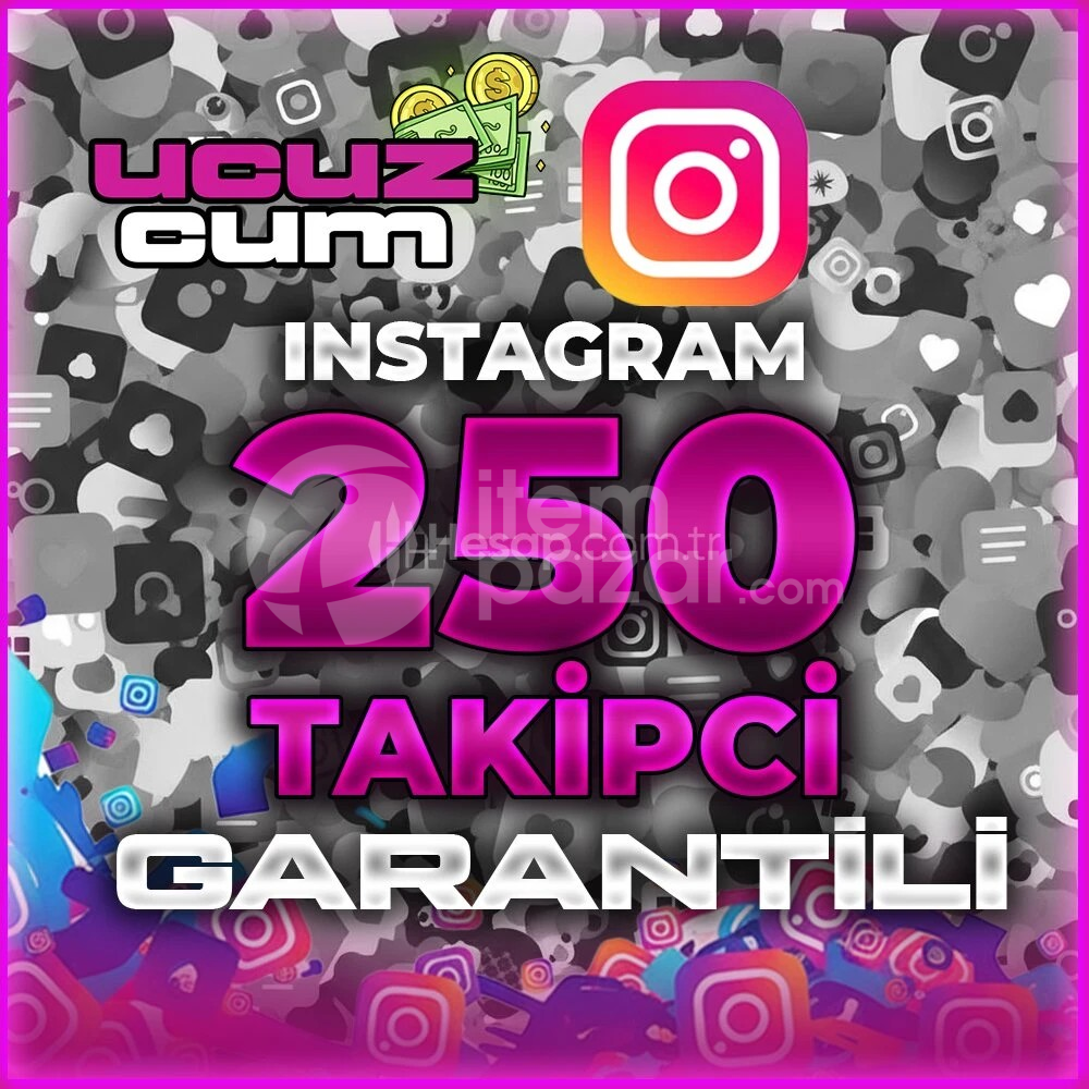 250 TAKİPCİ GARANTİLİ OTOMATİK İNSTAGRAM