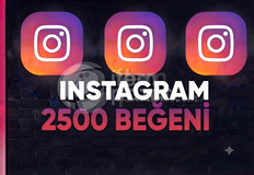 2500 Beğeni | Hızlı
