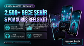 2.500+ Gece Sürüş POV Kiti