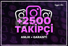 +2500 Instagram Takipçi♻️Garantili♻️