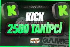 ⭐2500 Kick Takipçi | Gelişim Etkili⭐