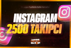 ⭐ 2500 Takipçi İnstagram ⭐