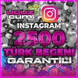 2500 TÜRK BEĞENİ GARANTİLİ OTOMATİK İNSTA