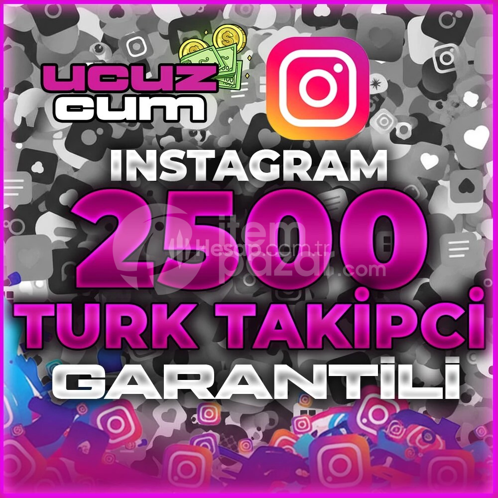 2500 TÜRK TAKİPCİ GARANTİLİ OTOMATİK İNSTA