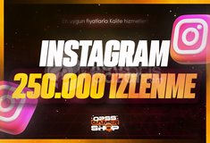 ⭐250.000 İzlenme Instagram⭐