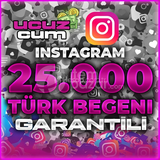 25K TÜRK BEĞENİ GARANTİLİ OTOMATİK İNSTA