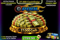 ⭐⭐27.000 Cash/Dolar⭐⭐
