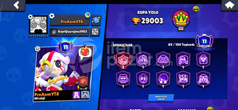 ⭐ 29 K kupalı brawl stars hesabı 