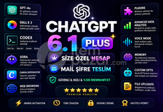 ⚡3 AY ChatGPT PLUS 5.6 - KİŞİSEL HESAP