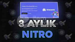 [+] 3 AY DİSCORD NİTRO PROMASYON CODE [+]