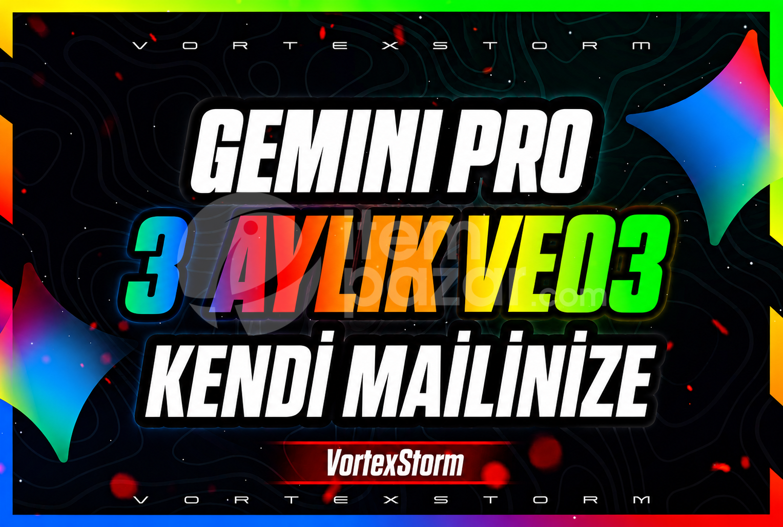  3 Ay Gemini Pro + Antigravity Kendi Mailinize