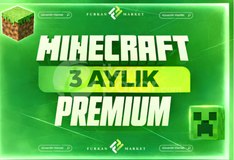 3 AY MİNECRAFT PREMİUM GARANTİ+DESTEK