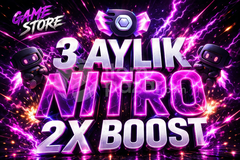 ⭐3 AYLIK 2x BOOST GARANTİLİ﻿⭐