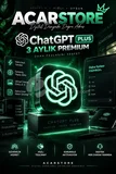⭐️ 3 aylık chatGPT plus Garantili 