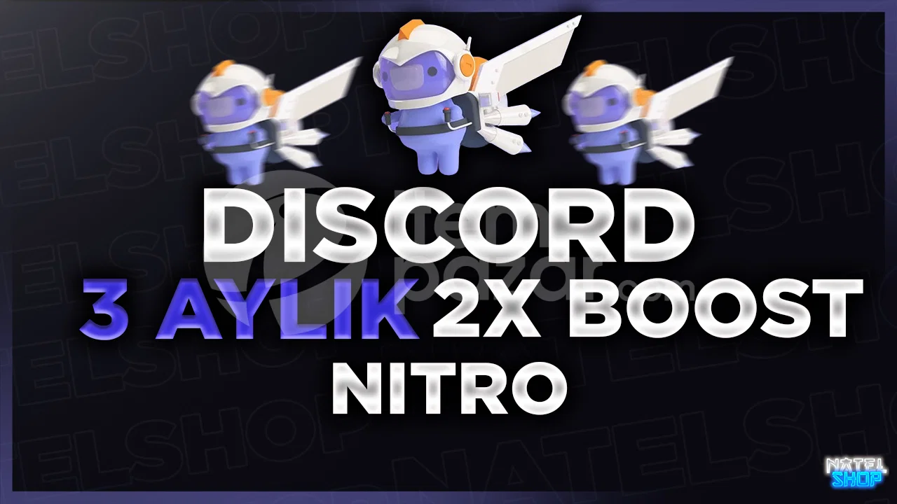 ⭐3 Aylık Nitro 2x Boost