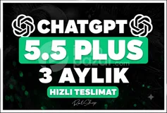 3 Aylık | OpenAI ChatGPT Plus 5.5 Hesap + DallE