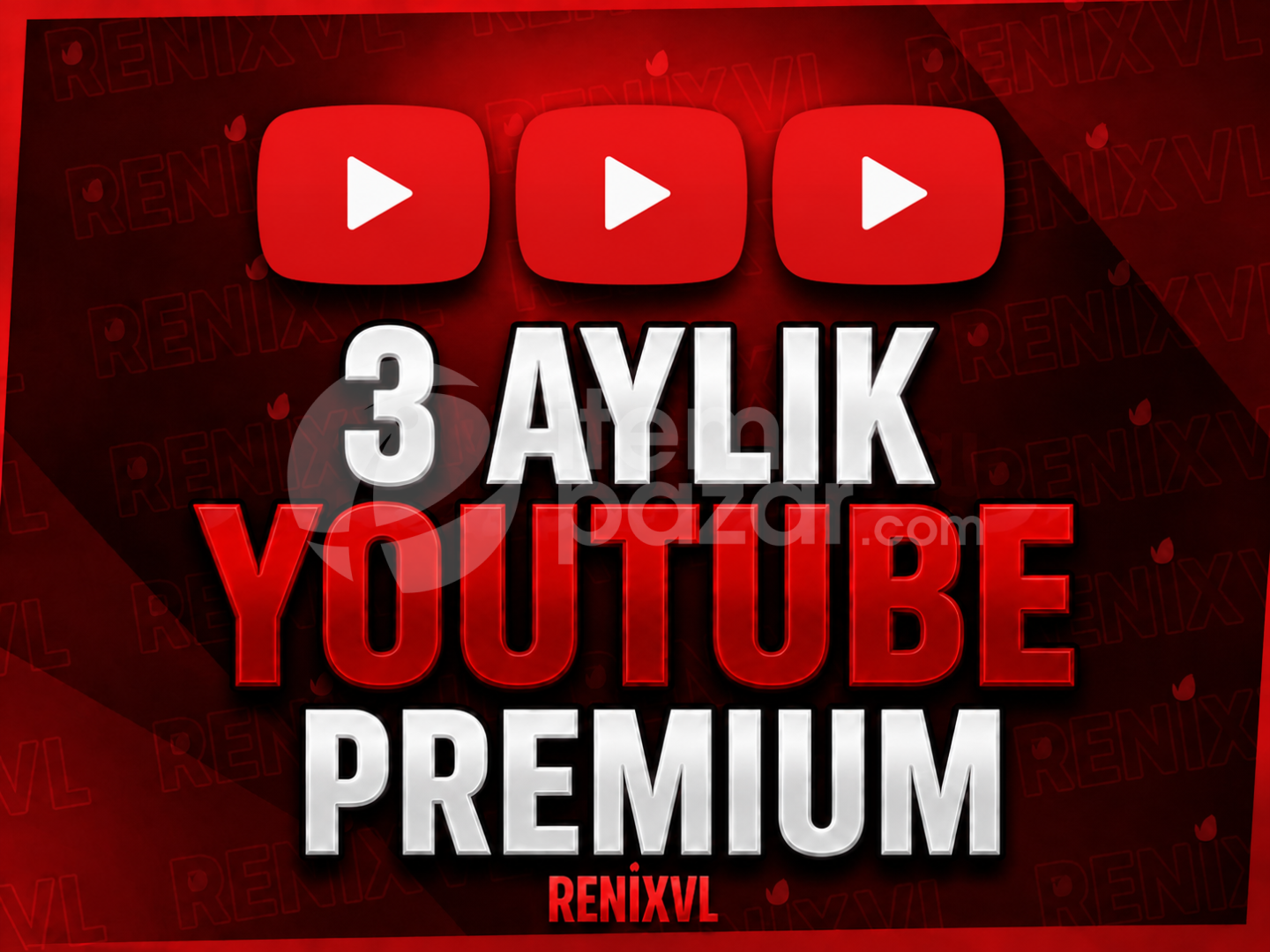 3 AYLIK YOUTUBE PREMİUM + TAM GARANTİ