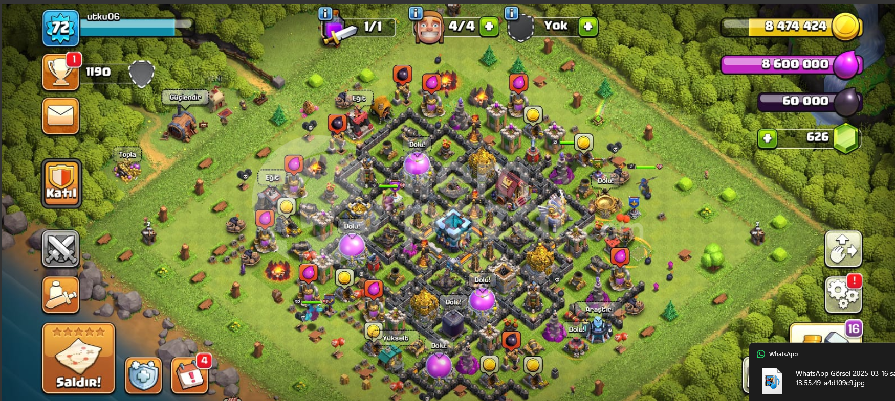 3'LÜ BS COC CR HESABI 