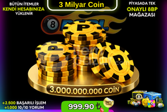 ⭐3 Milyar COİN/ÇİP (3.000.000.000)⭐