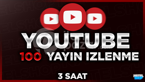 ⭐️[3 SAAT] 100 YOUTUBE CANLI İZLEYİCİ⭐️
