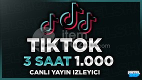 ⭐️[3 SAAT] 1000 CANLI YAYIN İZLEYİCİ