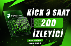 ⚡[3 Saat] 200 Kick Canlı İzleyici | Kaliteli