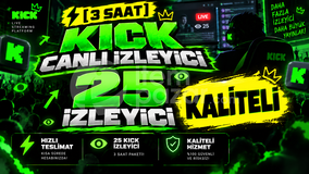 ⚡ [3 Saat] 25 Kick Canlı İzleyici | Kaliteli