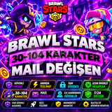 ⭐30-104 Karakter Garanti Mail Değişen⭐