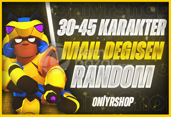 30-45 Karakter Mail Değişen Random