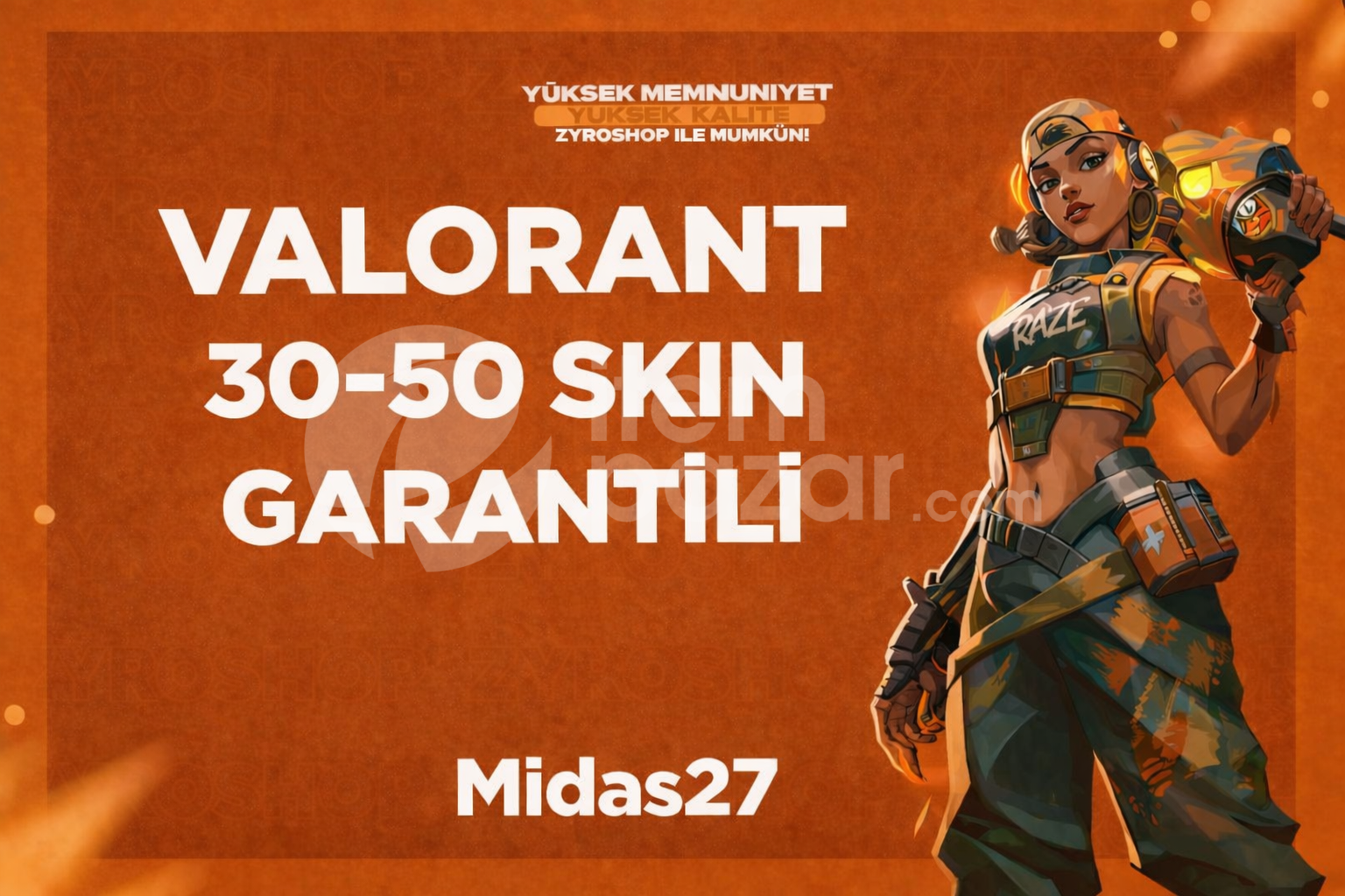 ⚡30-50 Skin⭐ ULTİMATE Random Hesap
