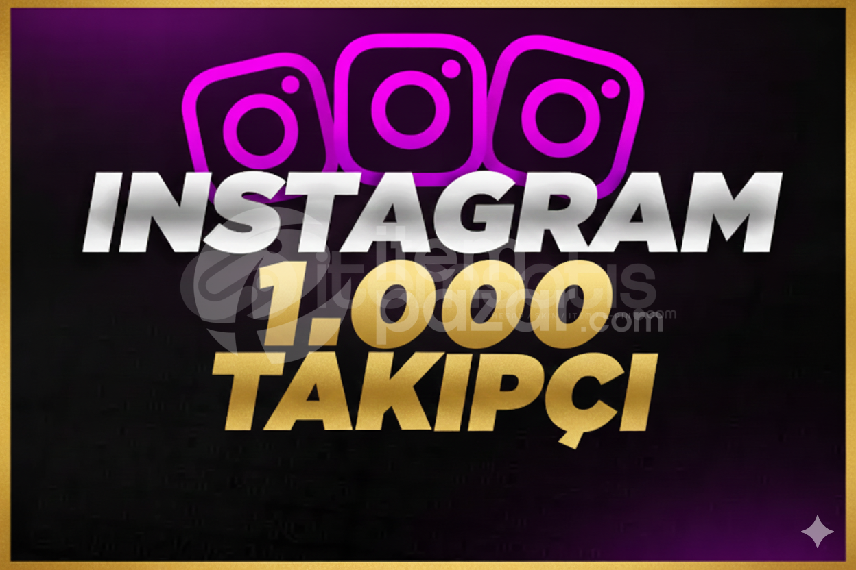 [30 Gün Garanti +Hızlı] İnstagram 1K Takipçi