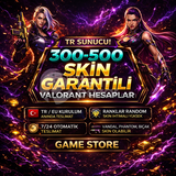 ⭐300-500 SKİN GARANTİ! TR SUNUCU ⚡⭐