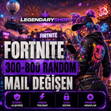 ⭐ 300-800 SKİN FORTNİTE MAİL DEĞİŞEN HESAP
