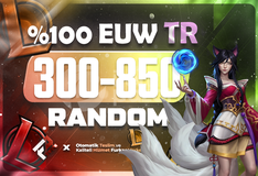 ⭐|300-850 SKIN|⭐LOL RANDOM HESAP✨