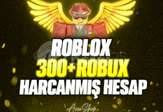 ⭐300 ROBUX HARCANMIŞ RANDOM HESAP⚡