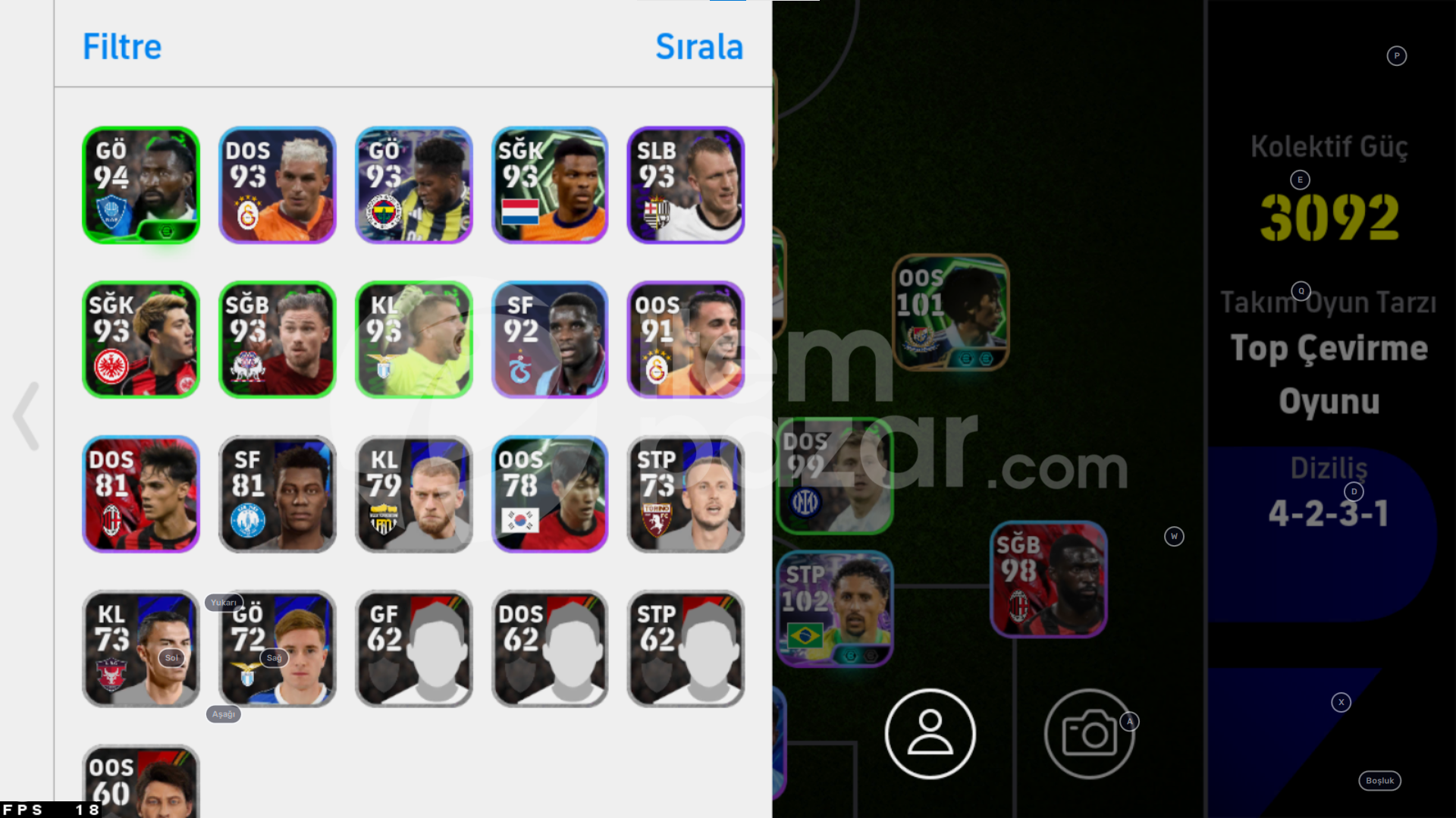 3092KG ⭐107 İNİESTA⭐HAZARD⭐