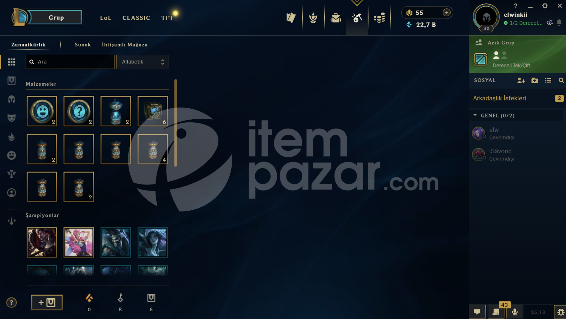 ⭐+30LVL UNRANKED HANDMADE⭐