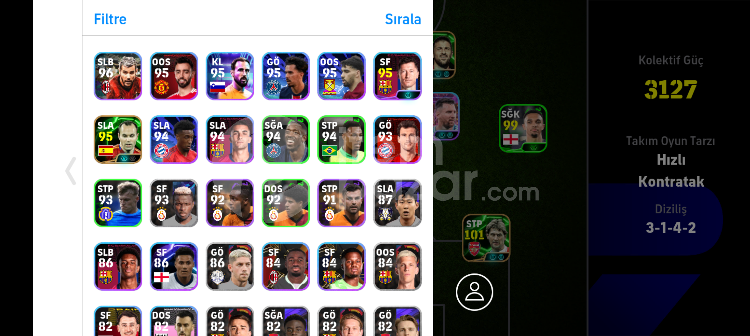 3127 kg 105 schmeichel 105 gullit