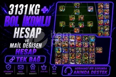 3131 KG⭐TEK BAĞ⭐İCON DOLU HESAP⭐